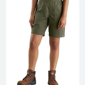 NWT Carhartt Women's Rugged Flex, Relaxed Fit Twill Work Shorts, Size XXL